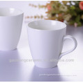 10 oz gold trim white ceramic mugs